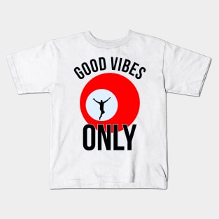 Good Vibes Only by Visualuv Kids T-Shirt